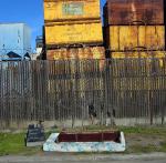 yellow boxes 
by robert kershaw