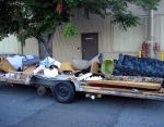 flatbed trailer trash 
by robert kershaw