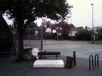 prefers the bench over the comfy mattress 
by robert kershaw
